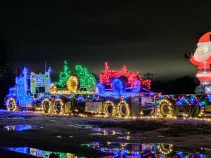 Christmas Light Show Display