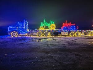 Truck and Tractor Light Show