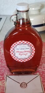 Strawberry Syrup